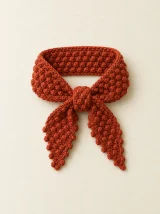 Bobble Hair Scarf, back or side view