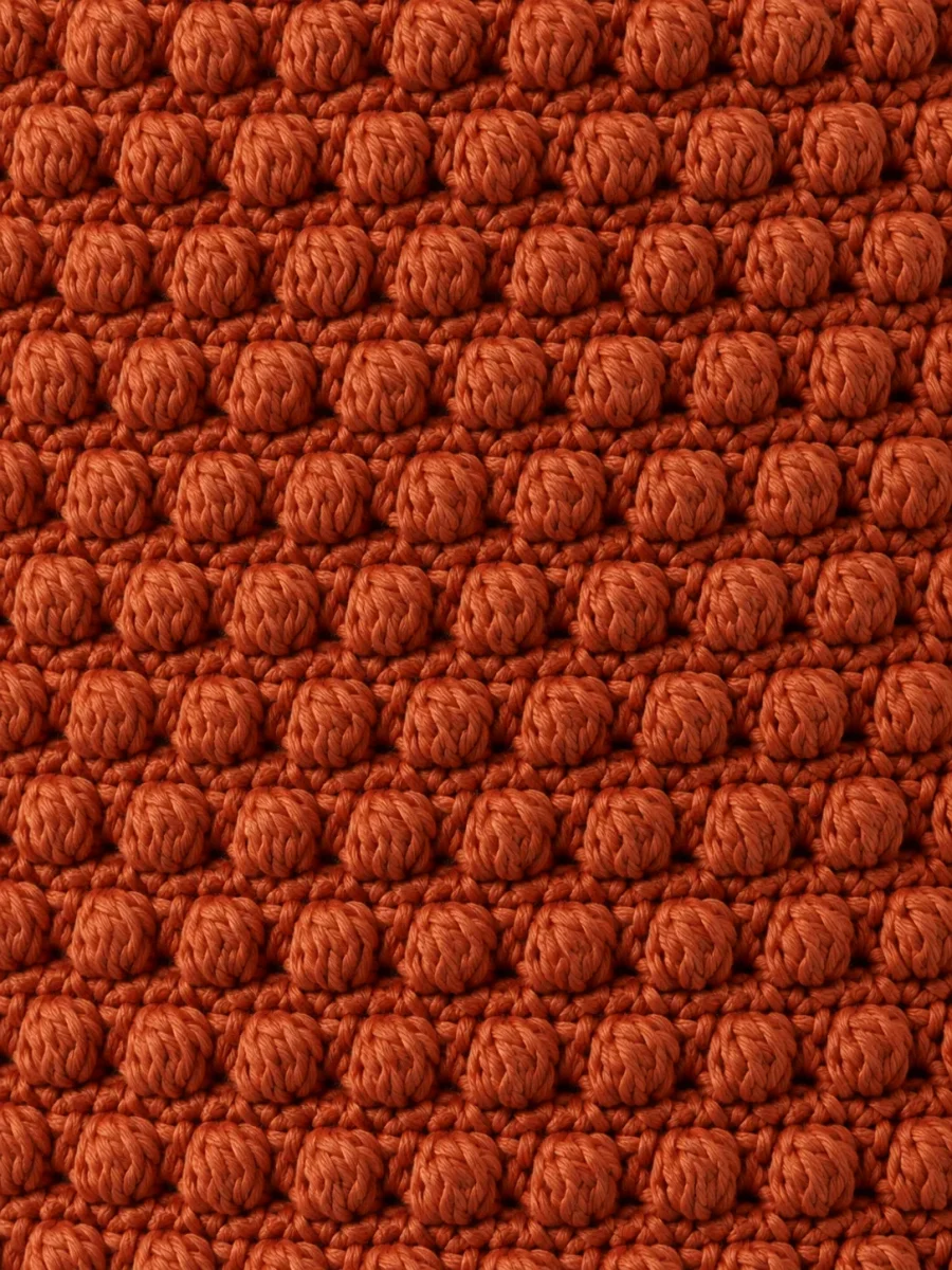 Bobble Midi Skirt, close-up of the stitch