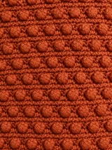Bobble Mini Dress, close-up of the stitch
