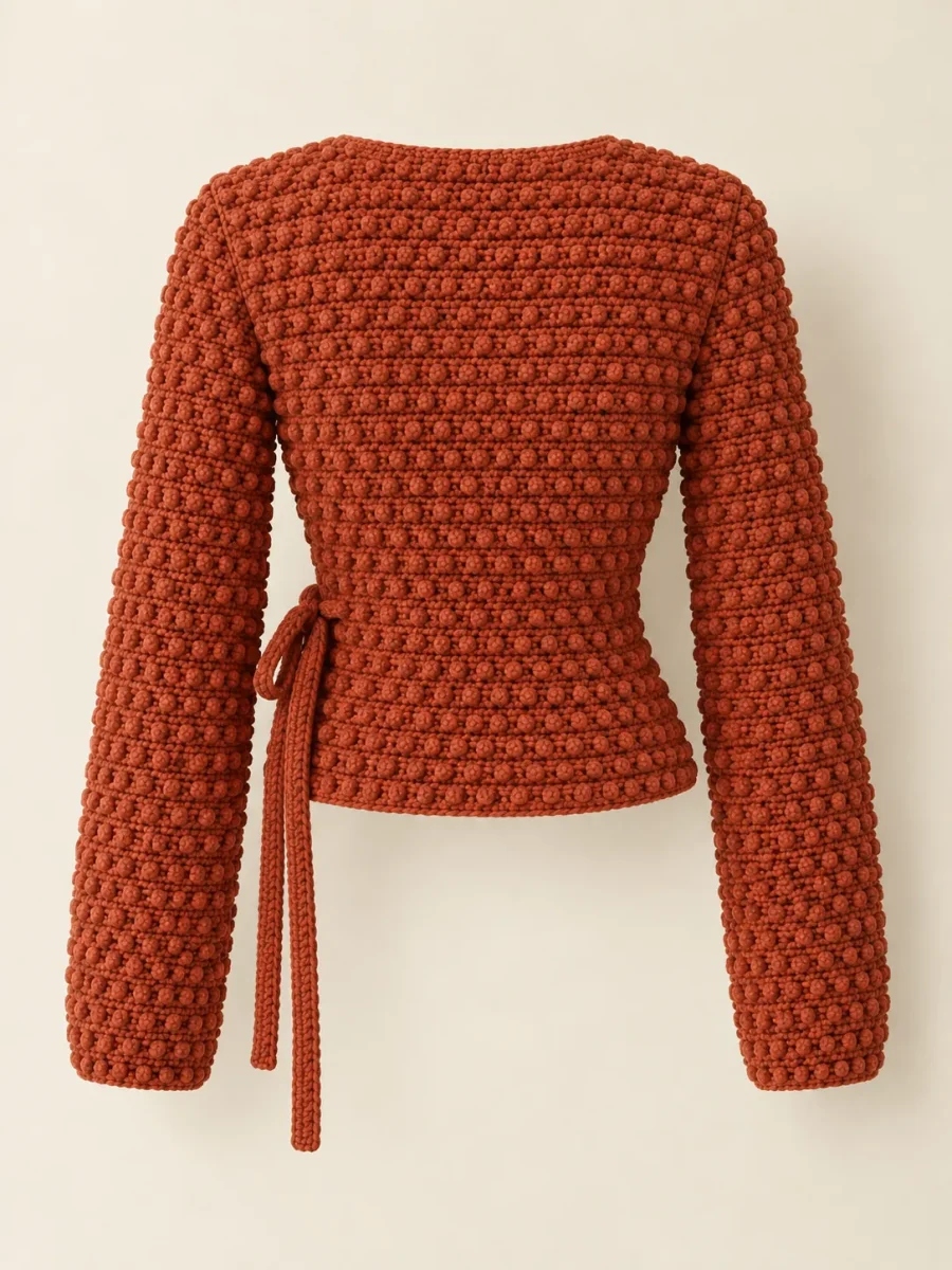 Bobble Wrap Top, back or side view