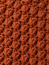 Bobble Wrap Top, close-up of the stitch