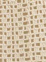 Mesh Halter Maxi, close-up of the stitch
