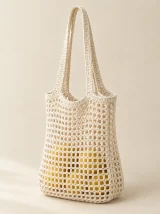 Mesh Market Bag, back or side view