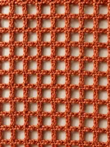 Mesh Mini Dress, close-up of the stitch