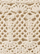 Pineapple Bralette Top, close-up of the stitch