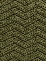 Ripple Collar Top, close-up of the stitch