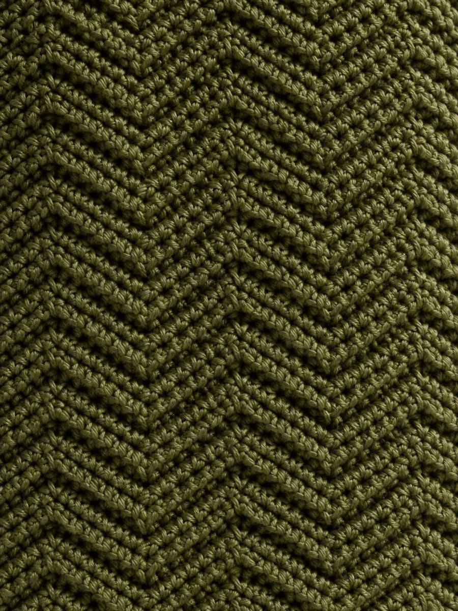 Ripple Midi Dress, close-up of the stitch