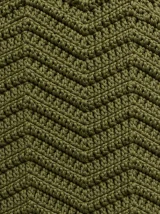Ripple Mini Skirt, close-up of the stitch