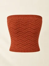 Ripple Tube Top, back or side view