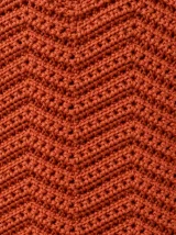 Ripple Tube Top, close-up of the stitch