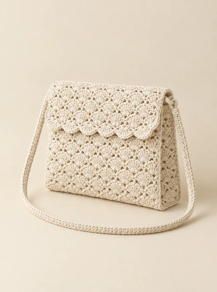 Shell Clutch, back or side view