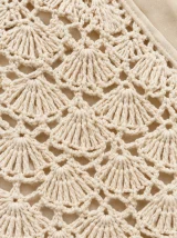 Shell Midi Dress, close-up of the stitch