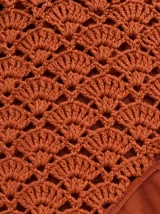 Shell Midi Skirt, close-up of the stitch