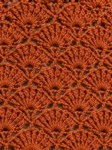 Shell Mini Dress, close-up of the stitch