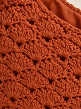 Shell Shoulder Bag, close-up of the stitch